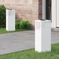 Saulės LED šaligatvio šviesa 2 pcs Balta