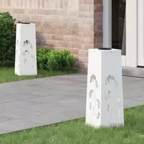 Saulės LED šaligatvio šviesa 2 pcs Balta