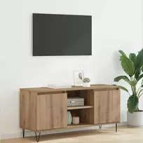 TV staliukas Televizoriaus spintelė Amatininkų ąžuolas 104 x 35 x 50 cm