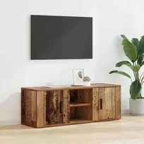 TV staliukas Televizoriaus spintelė Senovinis medis 100 x 31,5 x 35 cm