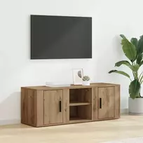 TV staliukas Televizoriaus spintelė Amatininkų ąžuolas 100 x 31,5 x 35 cm