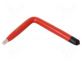 Key | hexagon keys,insulated | HEX 7mm | tool steel | 1kV
