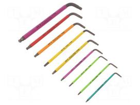 Key set | Torx®,hexagon keys | Pcs: 9 | Series: Bicycle