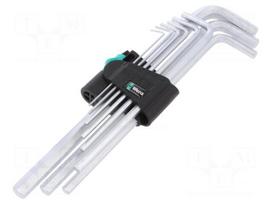 Key set | Hex-Plus hexagon keys | steel | Pcs: 9