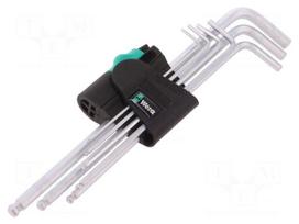 Key set | Hex-Plus hexagon keys | steel | Pcs: 7