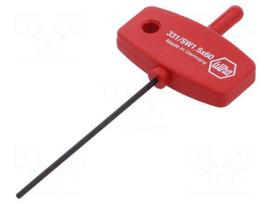 Key | hexagon keys | HEX 1,5mm | Overall len: 95mm | Kind of handle: T