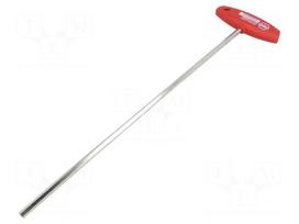 Key | hexagon keys | HEX 6mm | Overall len: 382mm | Kind of handle: T
