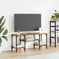 TV staliukas Televizoriaus spintelė Senovinis medis 102 x 35 x 45,5 cm