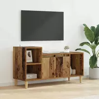TV staliukas Televizoriaus spintelė Senovinis medis 100 x 35 x 55 cm