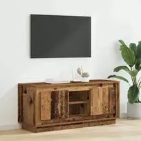 TV staliukas Televizoriaus spintelė Senovinis medis 102 x 35 x 45 cm