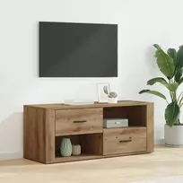 TV staliukas Televizoriaus spintelė Amatininkų ąžuolas 100 x 35 x 40 cm