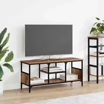 TV staliukas Televizoriaus spintelė Senovinis medis 100 x 35 x 45 cm
