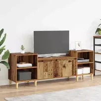 TV staliukas Televizoriaus spintelė Senovinis medis 160 x 35 x 55 cm