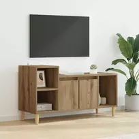 TV staliukas Televizoriaus spintelė Amatininkų ąžuolas 100 x 35 x 55 cm