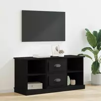 TV staliukas Televizoriaus spintelė Juodas ąžuolas 99,5 x 35,5 x 48 cm