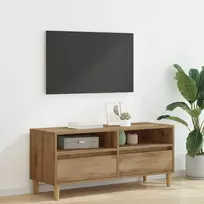 TV staliukas Televizoriaus spintelė Amatininkų ąžuolas 100 x 34,5 x 44,5 cm