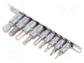 Key set | hexagon keys,socket spanner | Chrom-vanadium steel