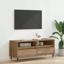 TV staliukas Televizoriaus spintelė Amatininkų ąžuolas 100 x 34,5 x 44,5 cm
