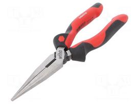 Pliers | for gripping and cutting,half-rounded nose,universal