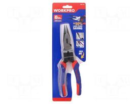 Pliers | half-rounded nose,universal | 200mm