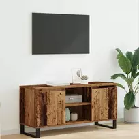 TV staliukas Televizoriaus spintelė Senovinis medis 104 x 35 x 50 cm