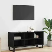 TV staliukas Televizoriaus spintelė Juodas ąžuolas 103,5 x 30 x 50 cm