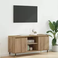 TV staliukas Televizoriaus spintelė Amatininkų ąžuolas 104 x 35 x 50 cm