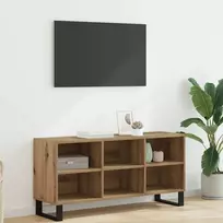 TV staliukas Televizoriaus spintelė 103,5 x 30 x 50 cm Amatininkų ąžuolas