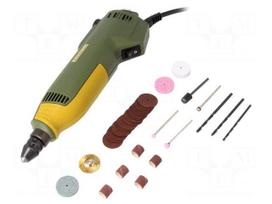 Drill with accessories | 5000÷20000rpm | 100W | 230VAC | Plug: EU