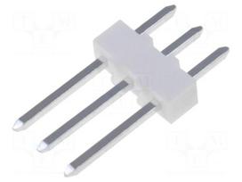 Pin header | pin strips | KK 254 | male | PIN: 3 | straight | 2.54mm | THT