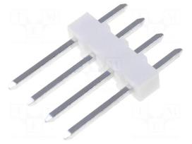 Pin header | pin strips | KK 254 | male | PIN: 4 | straight | 2.54mm | THT