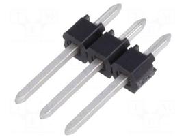 Pin header | pin strips | C-Grid III | male | PIN: 3 | straight | 2.54mm