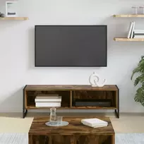TV staliukas Televizoriaus spintelė 100 x 36.5 x 30.5 cm Dūminis ąžuolas