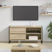 TV staliukas Televizoriaus spintelė su stalčių Sonoma 100 x 36 x 49,5 cm