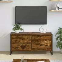 TV staliukas Televizoriaus spintelė Dūminis ąžuolas 100 x 36 x 49.5 cm