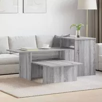Konsolinis stalas Pilkas Sonoma 91,5 x 35 x 38,5 cm
