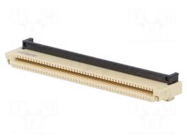 Connector: FFC (FPC) | horizontal | PIN: 50 | ZIF,dual contact | SMT