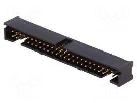 Socket | IDC | male | PIN: 50 | straight | THT | gold-plated | 2.54mm