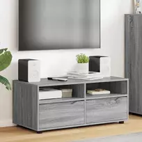 TV staliukas Televizoriaus spintelė Pilkas Sonoma 100 x 48 x 43 cm