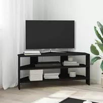 TV staliukas KampinėTVspintelė 102x40,5x45cm Juoda Apdirbta mediena