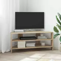 TV staliukas KampinėTVspintelė 102x40,5x45cm Sonoma ąžuolas Apdirbta mediena