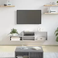 TV staliukas Sieninistelevizoriausstovas 120x25x28,5cm Apdirbta mediena