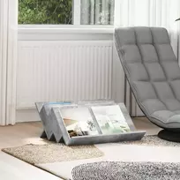Žurnalų stovas Betono pilka 65 x 53 x 28,5 cm Apdirbta mediena