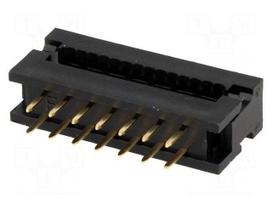 IDC transition | PIN: 14 | IDC,THT | for ribbon cable | 1.27mm | 1A