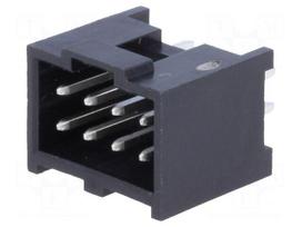 Socket | IDC | male | PIN: 8 | straight | THT | tinned | 2.54mm | Layout: 2x4