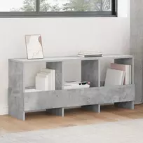 Žurnalų stovas Betono pilka 102 x 30 x 45 cm