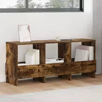 Žurnalų stovas Rūkyta ąžuolas 102 x 30 x 45 cm