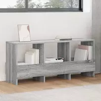 Žurnalų stovas Pilkas Sonoma 102 x 30 x 45 cm