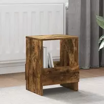 Žurnalų stovas 2 pcs Rūkyta ąžuolas 35 x 30 x 45 cm