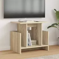 TV staliukas Televizoriaus stovas 2 pcs Sonoma ąžuolas 50 x 35 x 45 cm